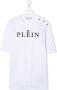 Philipp Plein Junior T-shirt met logo Wit - Thumbnail 1