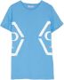 Philipp Plein Junior T-shirt met logoprint Blauw - Thumbnail 1