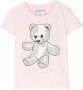 Philipp Plein Junior T-shirt met teddybeerprint Roze - Thumbnail 1