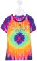 Philipp Plein Junior T-shirt met tie-dye print Paars - Thumbnail 1
