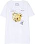Philipp Plein Junior T-shirt met teddybeerprint Wit - Thumbnail 1
