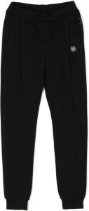 Philipp Plein Junior Trainingsbroek met logopatch Zwart