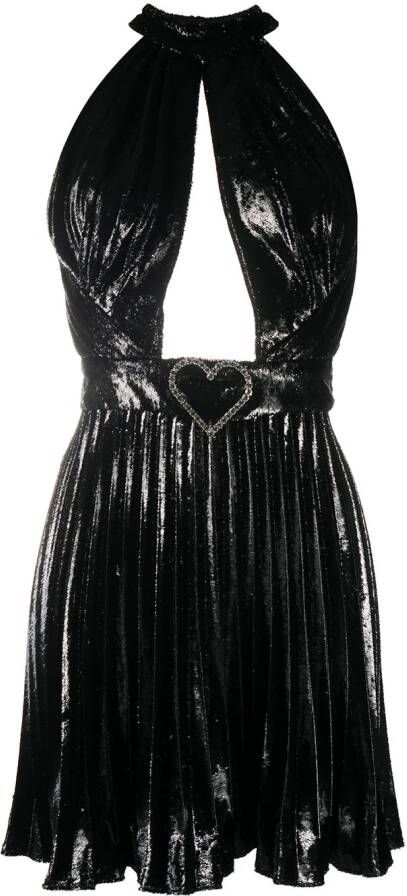 Philipp Plein Jurk van lurex Zwart