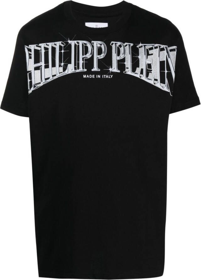 Philipp Plein Katoenen T-shirt Zwart