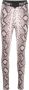 Philipp Plein Legging met slangenleerprint Bruin - Thumbnail 1