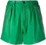 Philipp Plein Leren riem Groen - Thumbnail 1