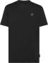 Philipp Plein T-shirt met logopatch Zwart - Thumbnail 1