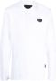 Philipp Plein Poloshirt met logoplakkaat Wit - Thumbnail 1