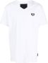 Philipp Plein T-shirt met logoplakkaat Wit - Thumbnail 1