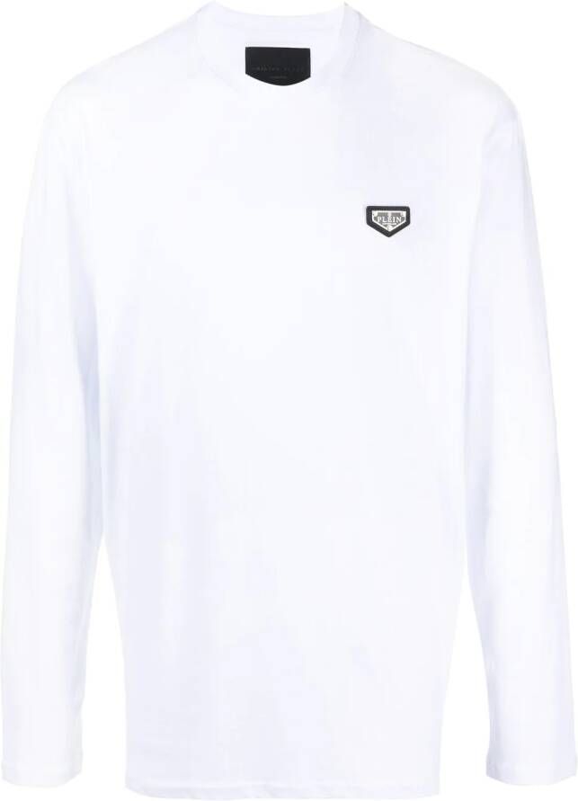 Philipp Plein T-shirt met logoprint Wit