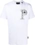 Philipp Plein T-shirt met logoprint Wit - Thumbnail 1