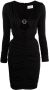 Philipp Plein Mini-jurk met logoplakkaat Zwart - Thumbnail 1