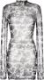 Philipp Plein Mini-jurk met print Wit - Thumbnail 1