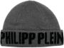 Philipp Plein Muts met jacquard Grijs - Thumbnail 1