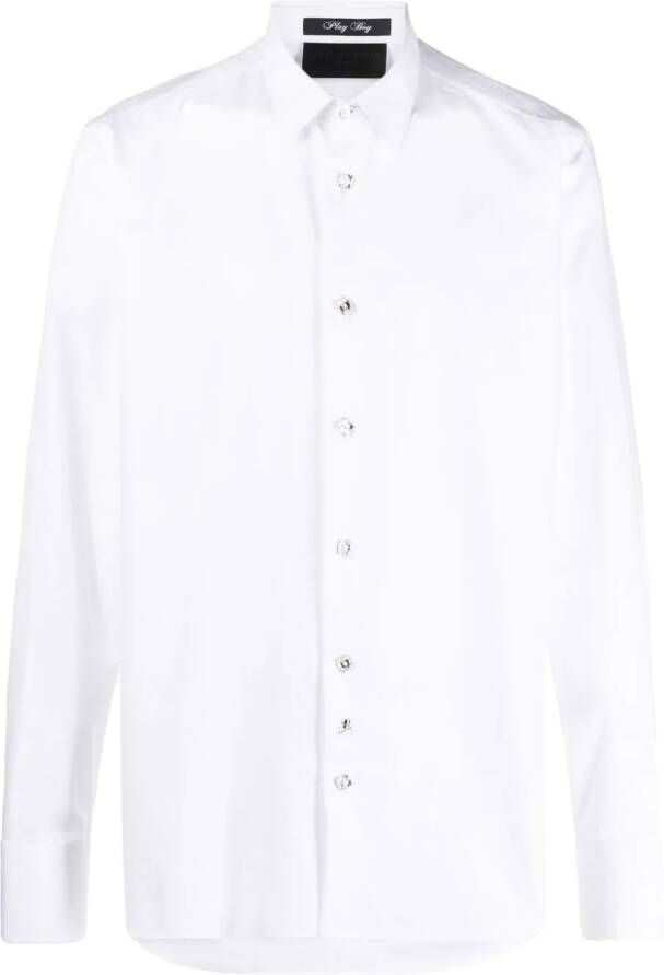 Philipp Plein Overhemd met lange mouwen Wit