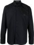 Philipp Plein Overhemd met logoplakkaat Zwart - Thumbnail 1