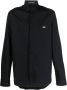 Philipp Plein Overhemd met logoplakkaat Zwart - Thumbnail 1