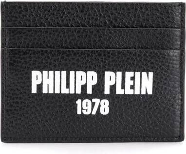 Philipp Plein Pasjeshouder met logo Zwart