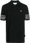 Philipp Plein Poloshirt met bandanaprint Zwart - Thumbnail 1