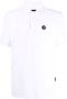 Philipp Plein Poloshirt met logopatch Wit - Thumbnail 1
