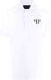 Philipp Plein Poloshirt met logopatch Wit - Thumbnail 1