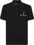 Philipp Plein Poloshirt met logopatch Zwart - Thumbnail 1