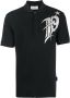 Philipp Plein Poloshirt met logoprint Zwart - Thumbnail 1