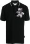 Philipp Plein Poloshirt met teddybeer Zwart - Thumbnail 1