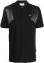 Philipp Plein Poloshirt verfraaid met stras Zwart - Thumbnail 1