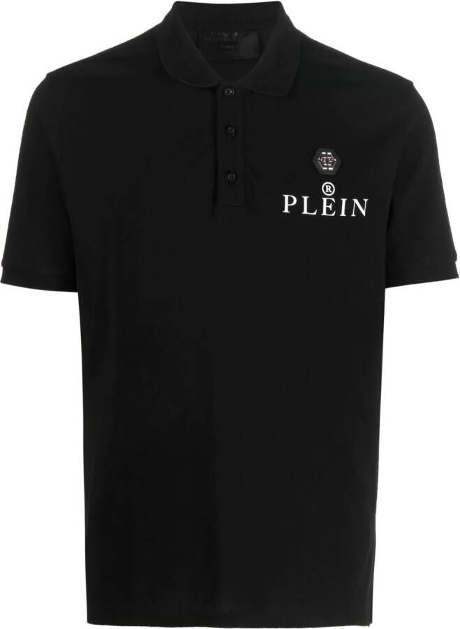 Philipp Plein Poloshirt Zwart