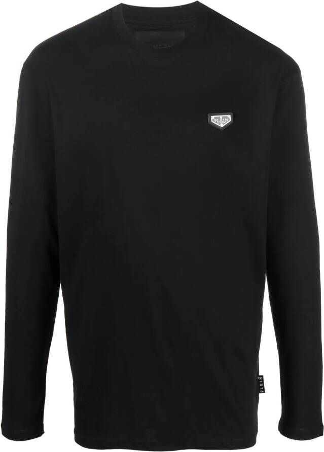 Philipp Plein T-shirt met logoprint Zwart