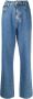Philipp Plein Ruimvallende jeans Blauw - Thumbnail 1
