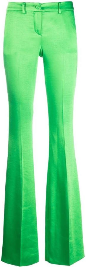 Philipp Plein Satijnen pantalon Groen