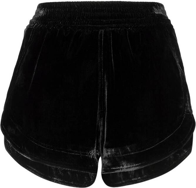 Philipp Plein Shorts met elastische taille Zwart