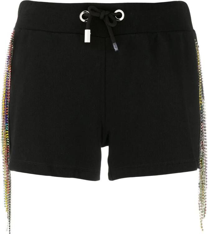 Philipp Plein Shorts met trekkoord Zwart