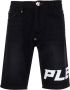 Philipp Plein Shorts op knielengte Zwart - Thumbnail 1