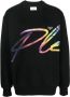 Philipp Plein Sweater met logoprint Zwart - Thumbnail 1