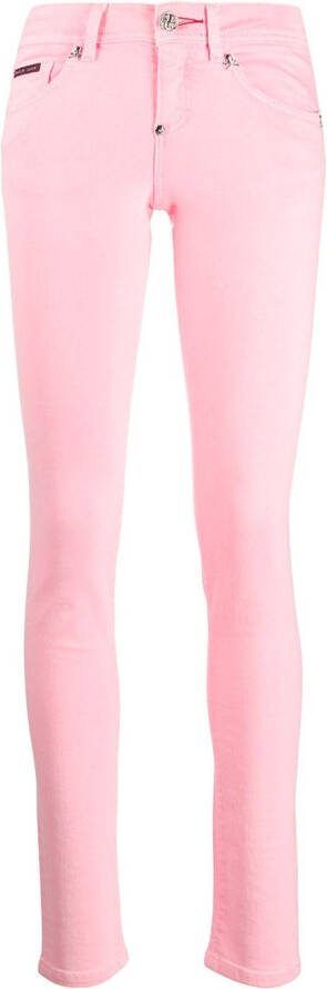 Philipp Plein Skinny jeans Roze
