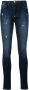 Philipp Plein skinny jeans zoom van kristallen Blauw - Thumbnail 1