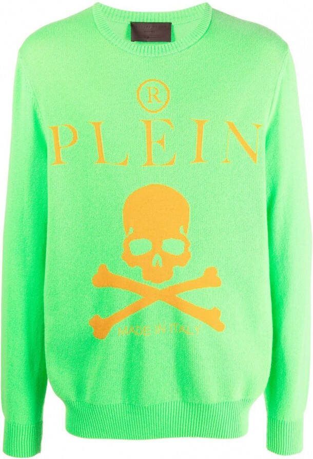 Philipp Plein Kasjmier trui Groen