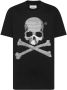 Philipp Plein T-shirt met doodskopprint Zwart - Thumbnail 1