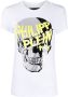 Philipp Plein T-shirt met V-hals Wit - Thumbnail 1