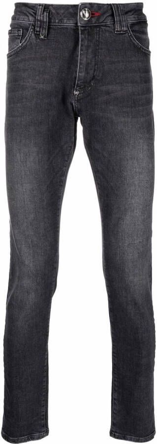 Philipp Plein Slim-fit jeans Zwart
