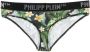 Philipp Plein Slip met bloemenprint Groen - Thumbnail 1