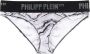Philipp Plein Slip met logo tailleband Wit - Thumbnail 1