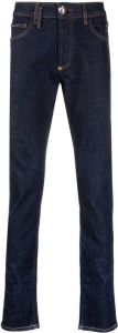 Philipp Plein Straight jeans Blauw