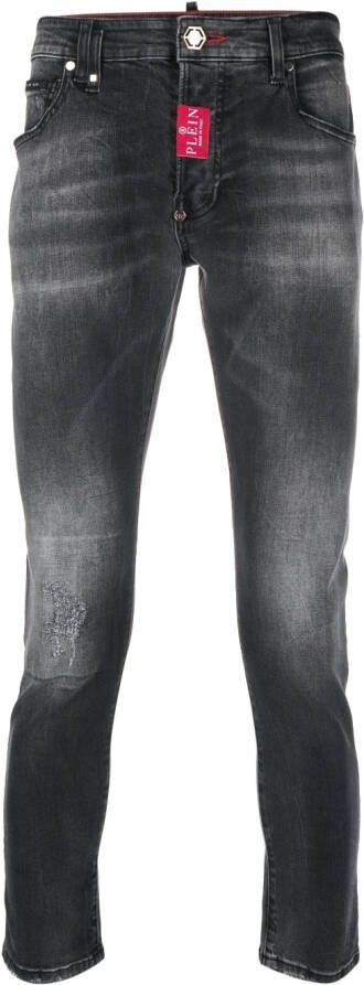 Philipp Plein Straight jeans Zwart
