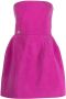 Philipp Plein Strapless mini-jurk Roze - Thumbnail 1