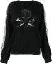 Philipp Plein Sweater met doodskopprint Zwart - Thumbnail 1