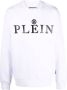 Philipp Plein Sweater met logo Wit - Thumbnail 1